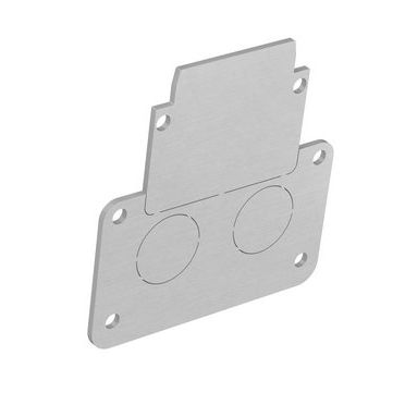 Barthelme - Mechanisches Zubehör/Ersatzteile für Leuchten Endkappenset 62394141 Unterputzprofil