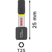 Bosch - Bit PRO Impact Bit, T25 2607002806 25 mm Display 10 x