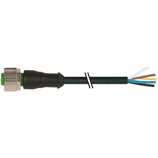 Murrelektronik - Konfektioniertes Sensor-Aktor-Kabel M12-Buchse gerade 7000-19041-7020500 freies PVC-Ltg-Ende