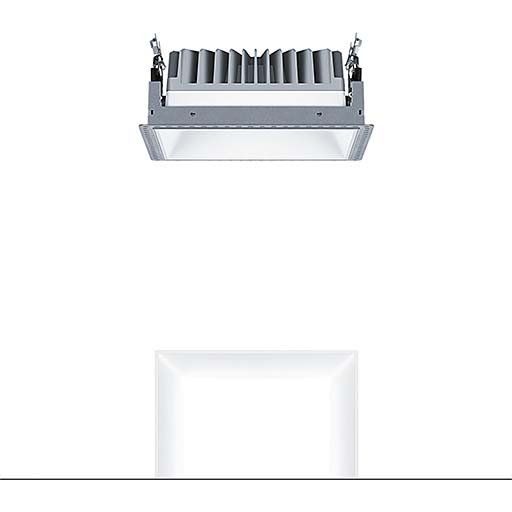 Zumtobel Group - Downlight/Strahler/Flutlicht LED-Einbauleuchte P-INF Q #60818289 4000K