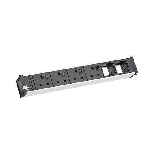 Bachmann - Mehrfachsteckdose Steckdosenleiste CONI 9.120.221 4xUK 90° 2xCM Strom