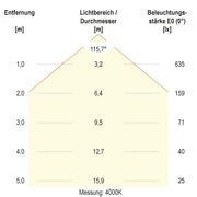 EVN Lichttechnik - Decken-/Wandleuchte LED-Anbauleuchte DUT300125 CCT Switch