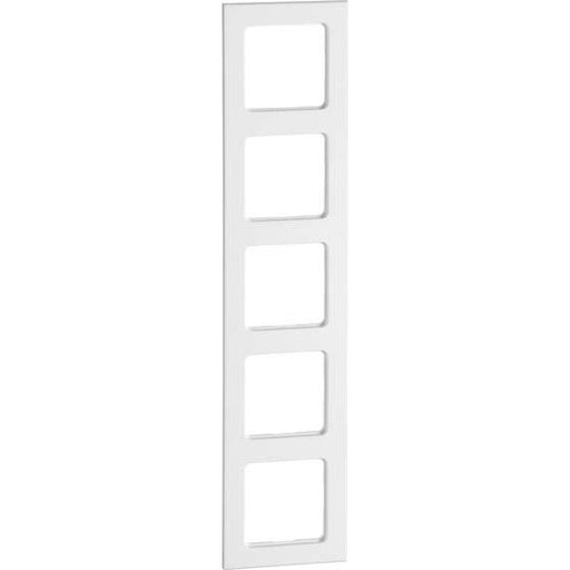 Peha - Abdeckrahmen Rahmen 5-fach anth lack D 20.575.64 T waage/senkrecht