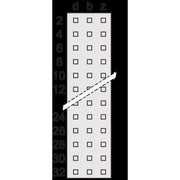 Schroff - Leiterplattensteckverbinder Federleiste 69001717 32-pol. − 10 Stück