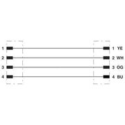 Phoenix Contact - Konfektioniertes Sensor-Aktor-Kabel Netzwerkkabel NBC-MSD/ 2,0#1411531