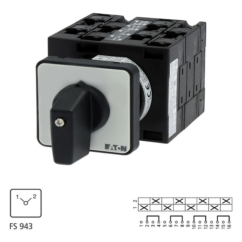 Eaton - Lastschalter Umschalter T3-4-8223/E 4pol