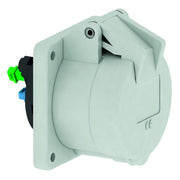 Bals Elektrotech - CEE-Anbausteckdose (IEC 60309) Anbausteckdose QC gerade 130277 16A 3p 50V 1h IP44 − 10 Stück
