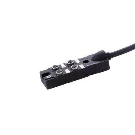 Harting - Passiver Sensor-/Aktor-Verteiler (mit Leitung) Verteilerboxen vormontier. 090700101100 Stammleitung