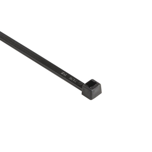 HellermannTyton - Kabelbinder T50I-W-BK-C1 − 100 Stück