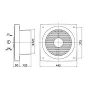 Maico - Wandventilator für Industrie und Gewerbe Ventilator EN 31