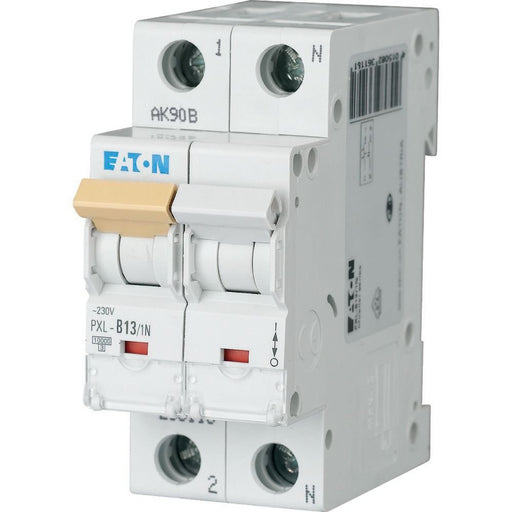 Eaton - Leitungsschutzschalter LS-Schalter m.Beschrift. PXL-B13/1N B 13A, 1p+N