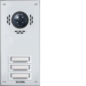Elcom - Klingeltableau für Türkommunikation AP-Türstation TAP-3/1 Stabila ws f.BTC 3/1 AP