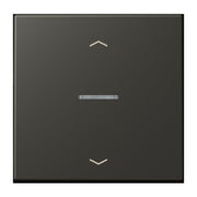 Jung - Bedienelement intelligent Taster 1fach BT LC 17101 P 259 Duombre naturelle 59
