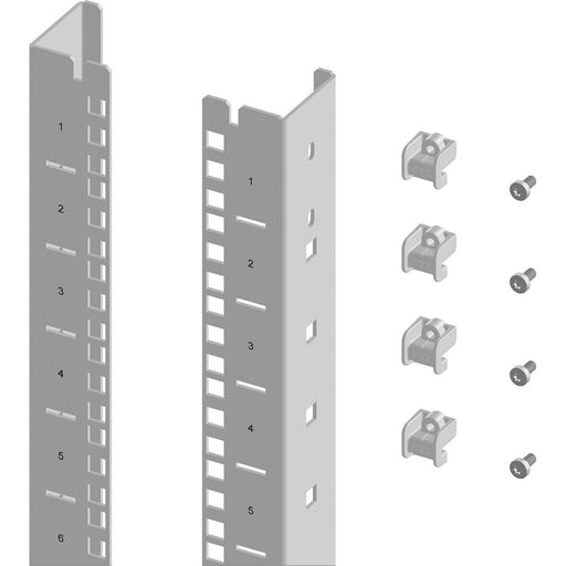 Enoc - Komponente für den Ausbau (Schaltschrank) Profilpaar 24 HE PR 24 X1 75x65x1115 galv