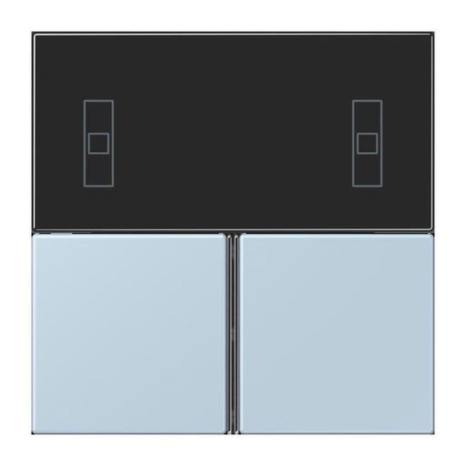 Jung - Abdeckung/Bedienelement für Installationsschalterprogramme Tastensatz 3fach LC 4093 TSA 208 outremerclair