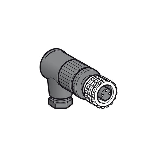 Telemechanique Sensors - Rundsteckverbinder, feldkonfektionierbar (Industriesteckverbinder) Leitungsdose XZCC8FCM30V M8 abgewinkelt