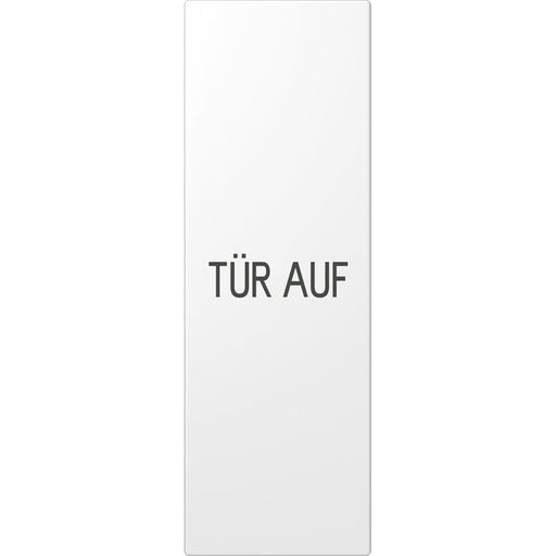 Jung - Abdeckung/Bedienelement für Installationsschalterprogramme Wippe TÜR AUF aws lack ES 2993 D WW 70x212,4mm senkrecht