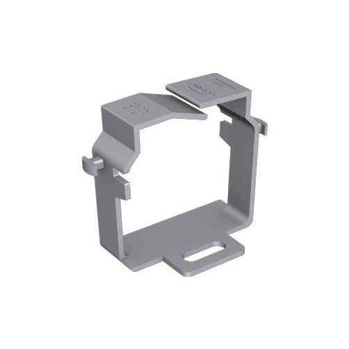 Unex - Halteklammer für Verdrahtungskanal Drahthalteklammer gr 40864 RAL7030 für 60x40