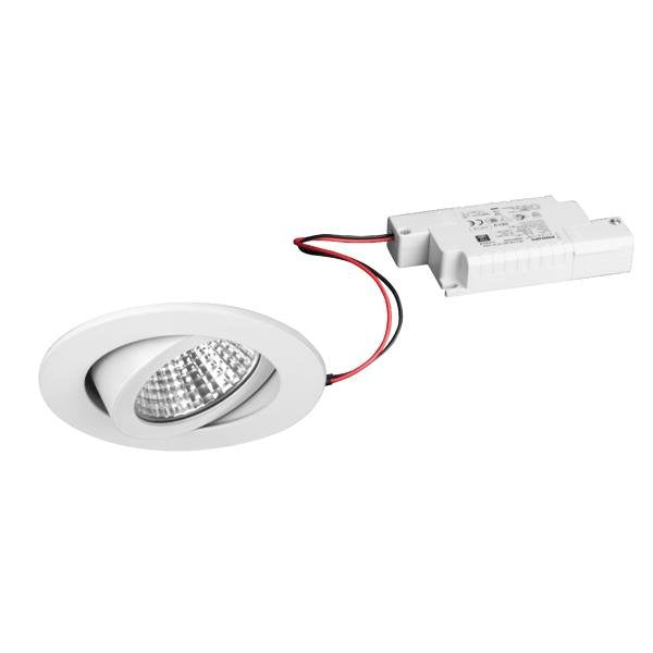 Brumberg Leuchten - Downlight/Strahler/Flutlicht LED-Einbaustrahler 39261073 weiß, TRIACdim