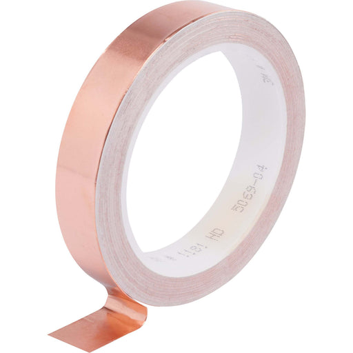3M - Klebeband EMV-Kupfer-Abschirmband ET118125x16.5 25mm x16,5m,leitfäh. − 9 Stück