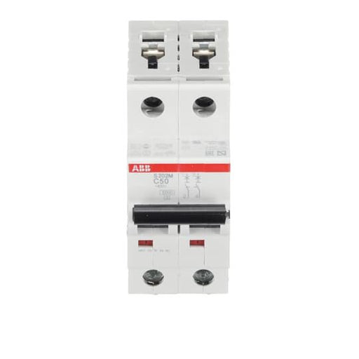 ABB Stotz S&J - Leitungsschutzschalter Sicherungsautomat S202M-C50 10kA 50A C 2p