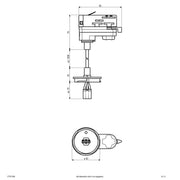 EVN Lichttechnik - Mechanisches Zubehör/Ersatzteile für Leuchten Seilabhängung CTPE1509