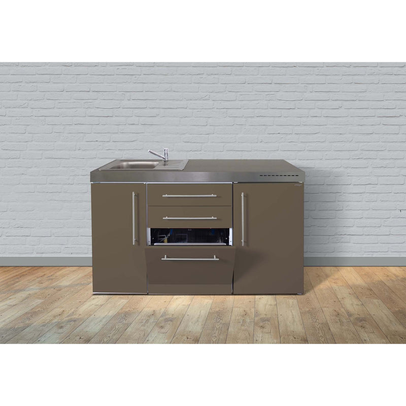Stengel - Mini-Küche Miniküche Premiumline MPGSMM150GSBli Mokka metallic