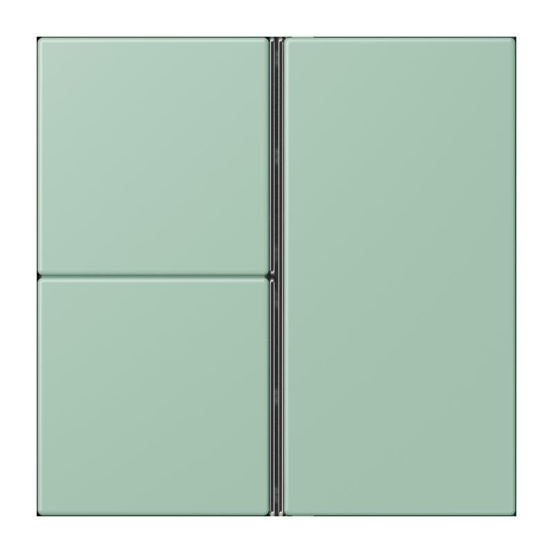 Jung - Abdeckung/Bedienelement für Installationsschalterprogramme Tastensatz 3fach LC 403 TSA 217 vert anglais clair