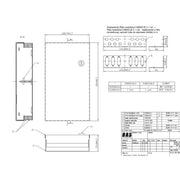 EFB-Elektronik - Patchpanel LWL Kompakt Spleißbox 53603.1 RAL 7035