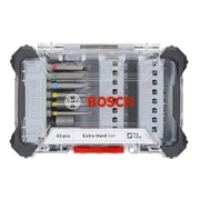 Bosch - Werkzeugset Extra Hard 2607017727VE(43) Schrauberbit-Set − 3 Packung