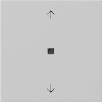Gira - Abdeckung/Bedienelement für Installationsschalterprogramme Wippe 1-fach 5388015 Grau