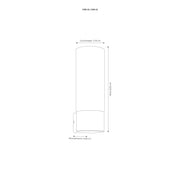 CMD Creativ - Decken-/Wandleuchte Wandleuchte 43 Edelstahl,E27