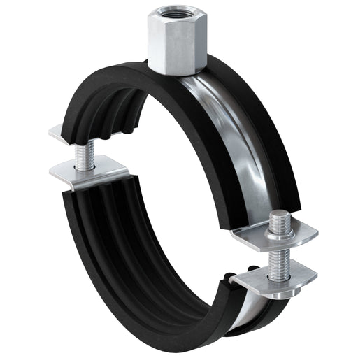 Fischer Deutschl - Zweiteiliger Bügel, rund Rohrschelle FRS 20-24 M8/M10 − 100 Stück