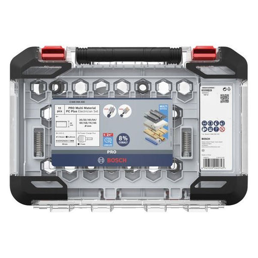 Bosch - Werkzeugset PRO Multi Material PC Plus 2608594430VE(11) Lochsägen-Set 25-86