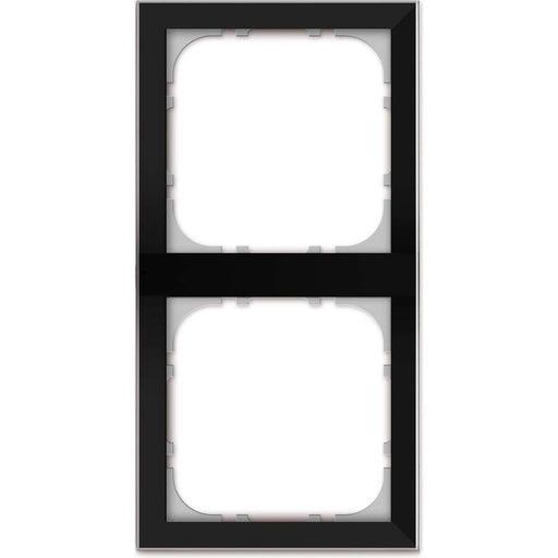 Issendorff - Abdeckrahmen Glasrahmen 2-fach LCN - G55-2B sw 5mm Glasstärke
