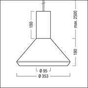 Zumtobel Group - Pendelleuchte LED - Pendelstrahler V2 - P M2500 #62917200