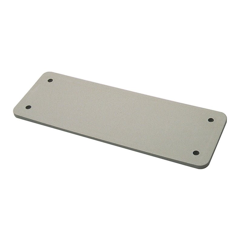 Walther Werke - Adapterplatte für Industriesteckverbinder Abdeckplatte B24 720641 f.Anbaugeh. kieselgr − 1 Stück