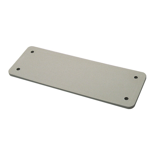 Walther Werke - Adapterplatte für Industriesteckverbinder Abdeckplatte B24 720641 f.Anbaugeh. kieselgr − 1 Stück
