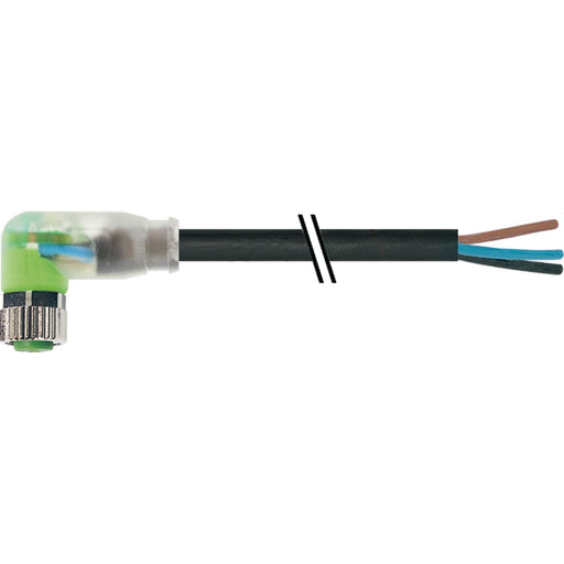 Murrelektronik - Konfektioniertes Sensor-Aktor-Kabel Konfigurierte-Leitung 7000-08121-6300300 M8 Bu, 90 Grad − 1 Stück