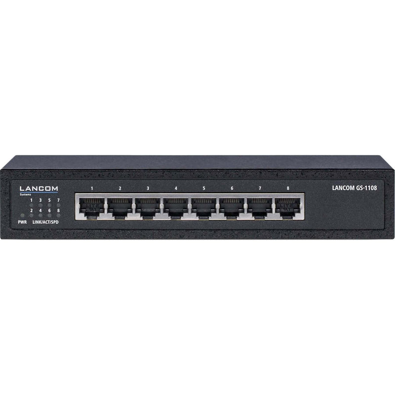 LANCOM - Netzwerk Switch Ethernet Switch GS-1108 integr. Netzteil