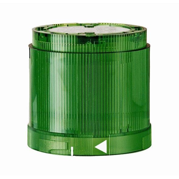 Werma - Signalsäulenelement, optisch LED-Blitzlichtelement 843.260.55 24VDC GN