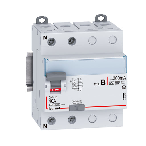 Legrand - Fehlerstrom-Schutzschalter Fehlerstromschutzschaler Legrand 411961 40A, 2-polig, 300mA