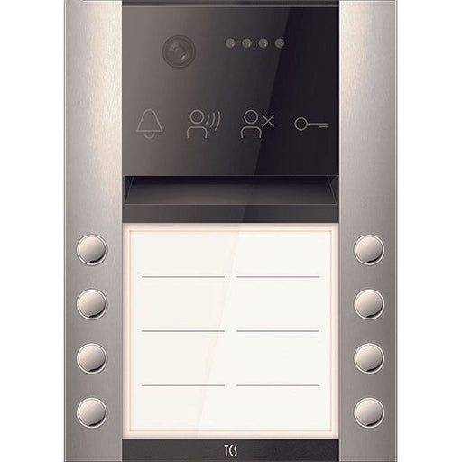 TCS Tür Control - Türstation für Türkommunikation Video-Außenstation AVA610208-0010 8 Klingelta. (R/L)