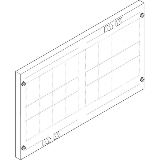 ABN - Abdeckung für Verteilerfeld Abdeckplatte FAP22674N5 (VE5) 500x300mm 2FB/2RED02