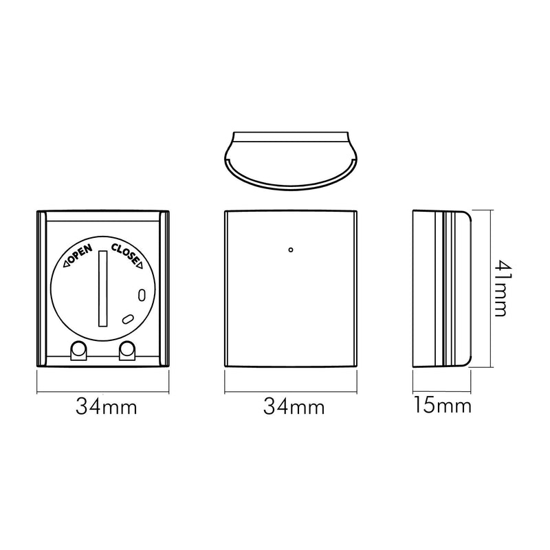 Nobile - Lichtregelsystemkomponente Wasser-Leck-Sensor BT 9109011007