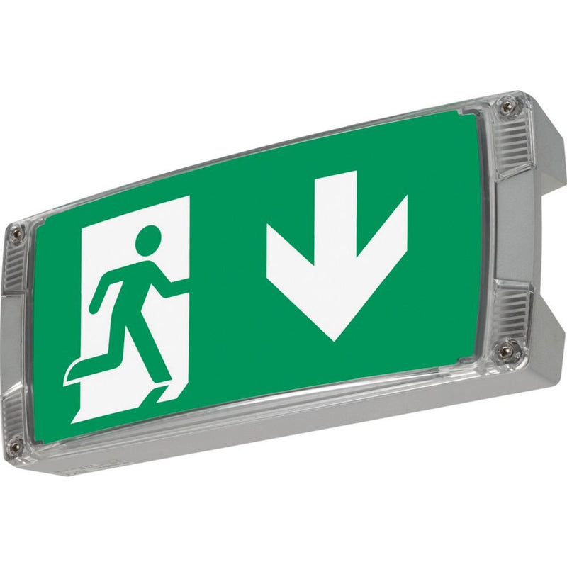 Ceag Notlichtsysteme - Sicherheitsleuchte Rettungszeichenleuchte LED S CG-S o.Einlegepiktogramm