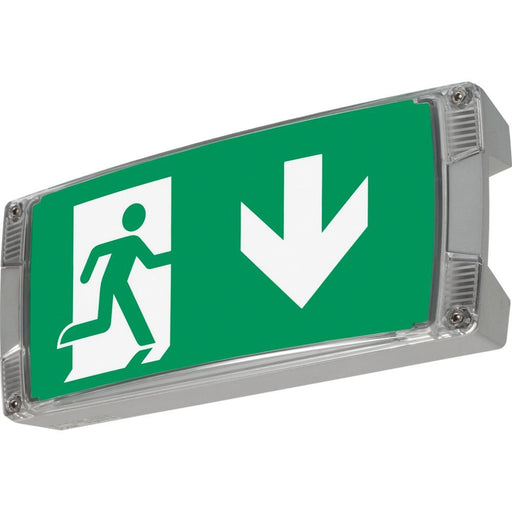 Ceag Notlichtsysteme - Sicherheitsleuchte Rettungszeichenleuchte LED S CG-S o.Einlegepiktogramm