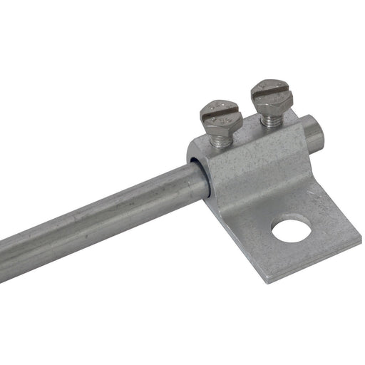 DEHN - Anschlussklemme für Blitzschutz Klemmschuh KS 7.10 B10.5 AL Al m.Bohrung D 10,5