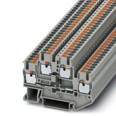 Phoenix Contact - Bauelement-Reihenklemme Bauelementreihenklemme PTTB 2,5-DIO/O-U BK − 100 Stück