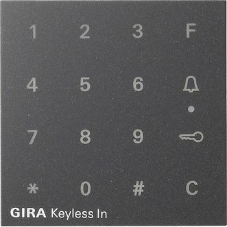 Gira - Bussystem-Zutrittskontrolleinrichtung Aufsatz Codetastatur anth 851328